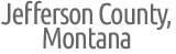 Jefferson County, Montana Logo